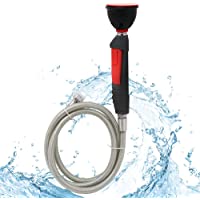 CGOLDENWALL Lavaojos de Emergencia de Mano Ducha Grifo de Fujo Continuo para Ojos de Cobre Chapado Grueso con Manguera…